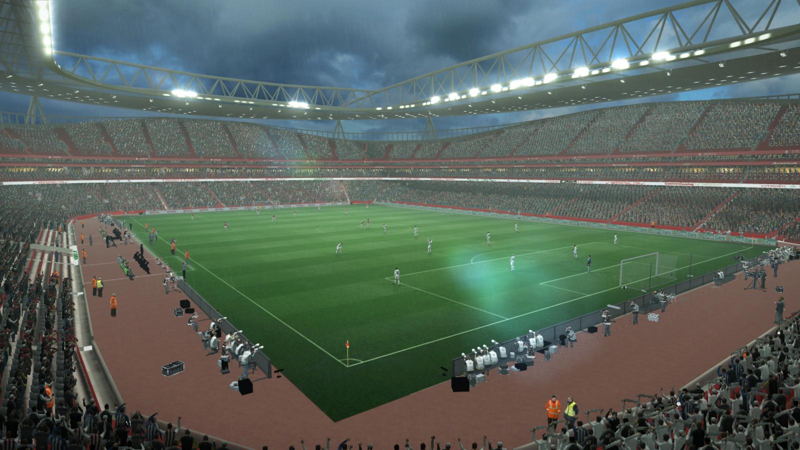 Pes стадионы. Стадион Арсенала PES 2010. PES 2013 Emirates Stadium 2020. PES 2013 Rainy Practice Stadium. Konami Stadium чей стадион.
