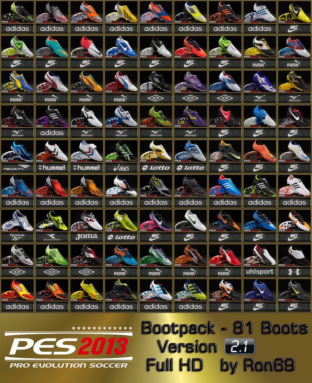 PES 2013 Bootpack 2.1 by Ron69