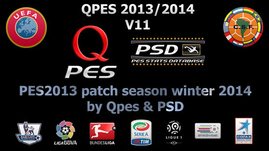 QPES Patch v11 для Pro Evolution Soccer 2013