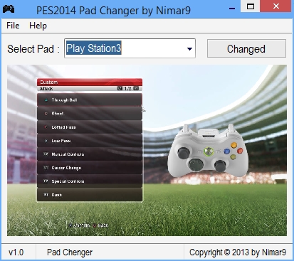 PES 2014 Pad Changer (v1.0) by Nimar9
