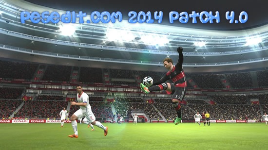 PESEdit.com 2014 Patch 4.0 для Pro Evolution Soccer 2014